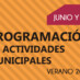 Programación de actividades Municipales, Verano 2017